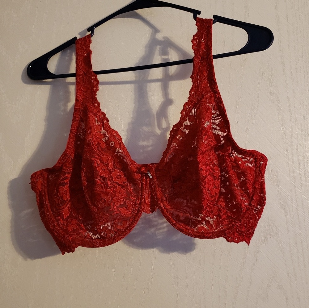 3/$12 ☆ Sexy Red Unlined Bra